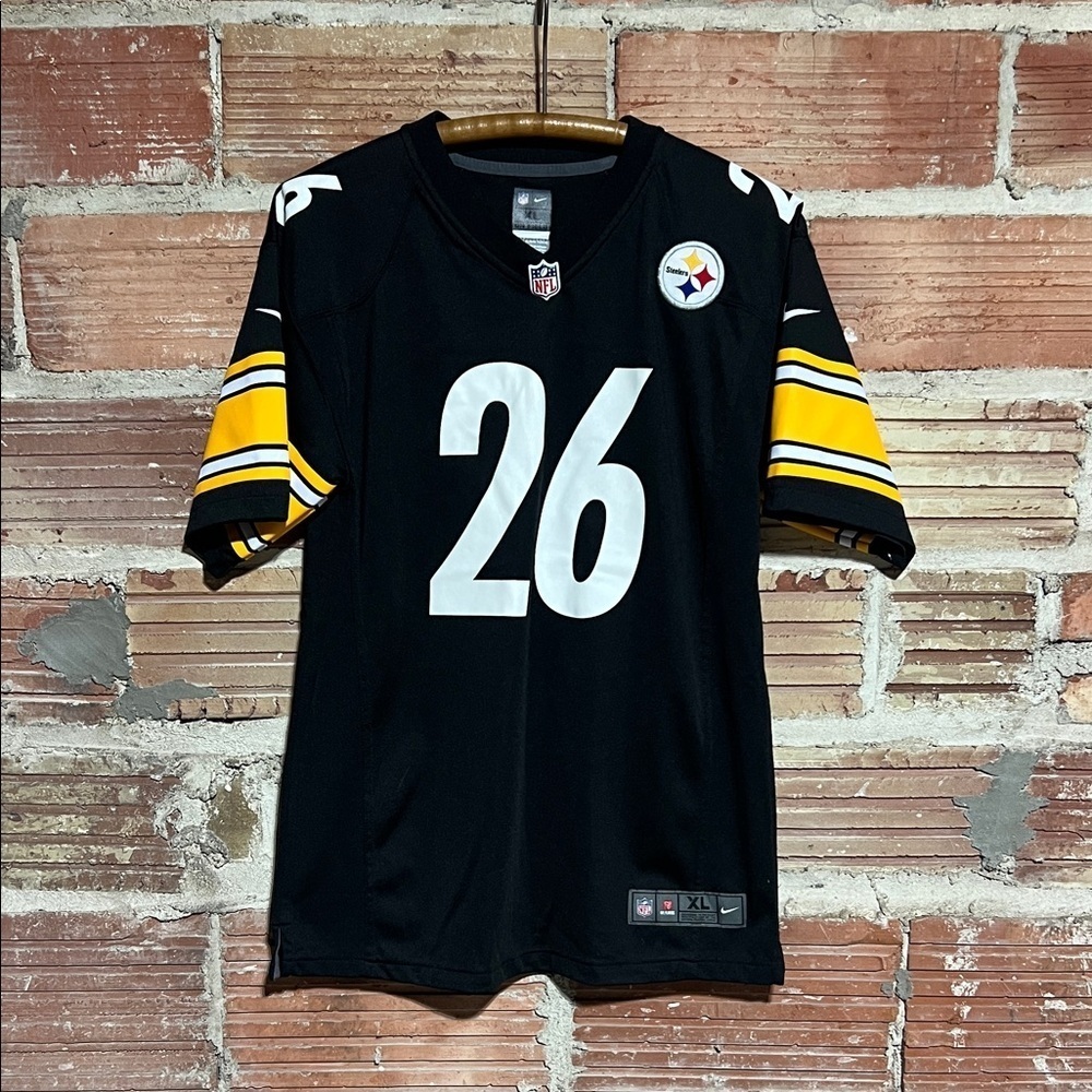 Nike On Field Pittsburgh Steelers Jersey Bell 26 Youth XL